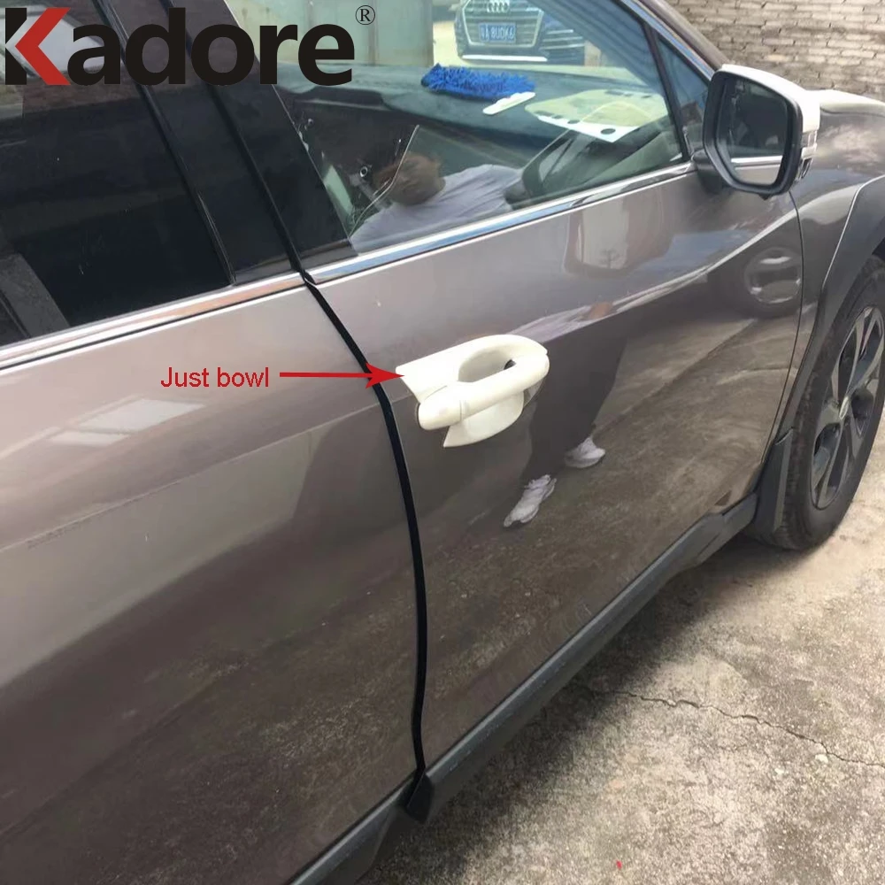 

4 шт., боковая дверная ручка из углеродного волокна для Subaru Outback 2020 2021 2022