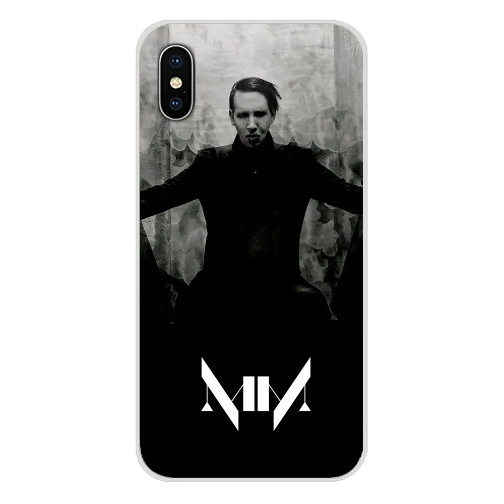 Аксессуары Marilyn Manson чехлы для телефонов Samsung Galaxy S2 S3 S4 S5 Mini S6 S7 Edge S8 S9 S10E Lite Plus |