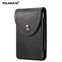 fulaikate 6 7 two layer universal phone bag for iphone11 pro max case pocket for s10plus mate30 pro business running waist bags