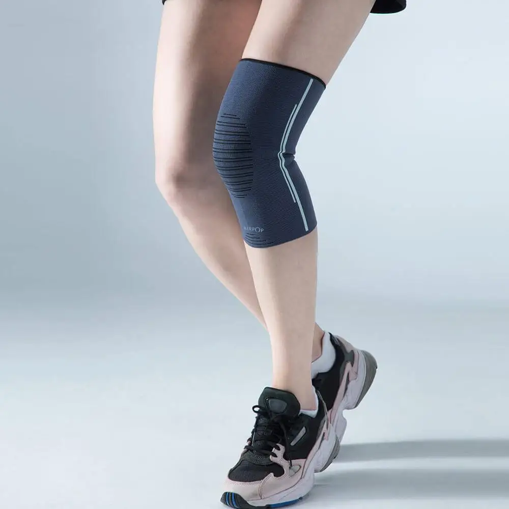 Xiaomi Youpin AIRPOP спортивные удобные наколенники, Единая упаковка, удобная защита, нескользящая, многоступенчатая, подходит для занятий спортом