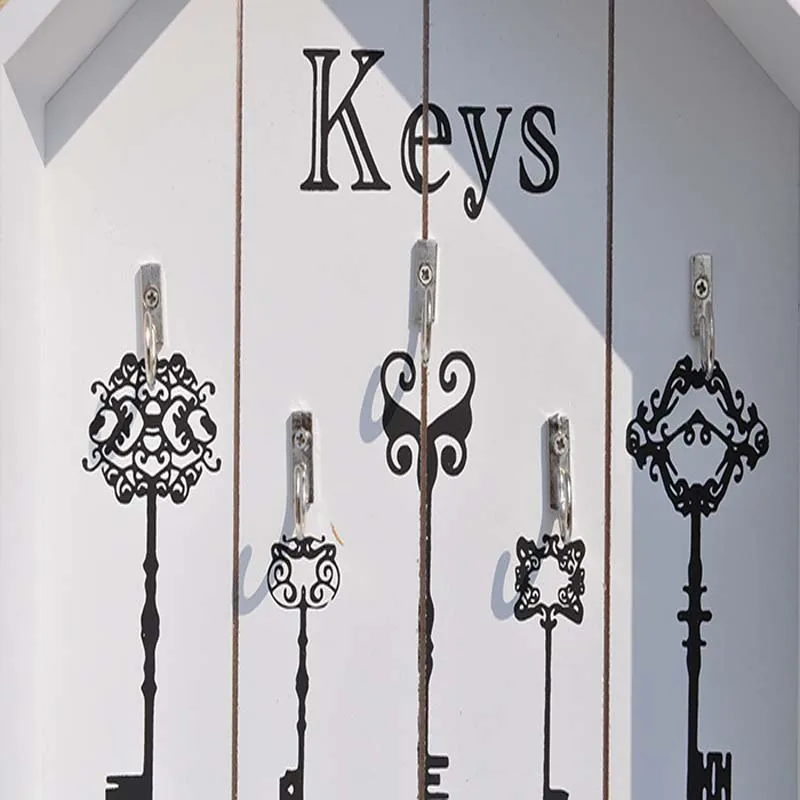 Деревянный ящик для ключей в детскую комнату многофункциональный декоративный