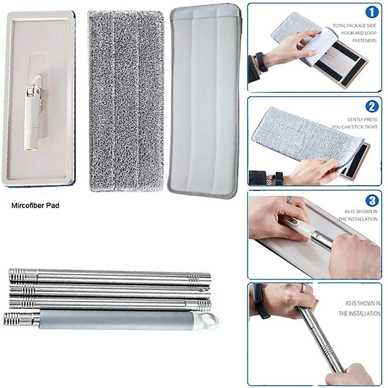 5/10/20 шт. тряпка для швабры из микрофибры|Швабры| |