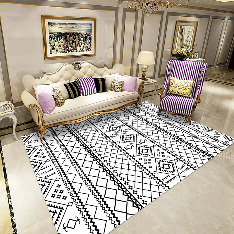 

Nordic Modern Persia Carpets Persian 3d Rug Child Room Decor Large carpets for Living Room Bedroom Area Rugs Hallway Mats