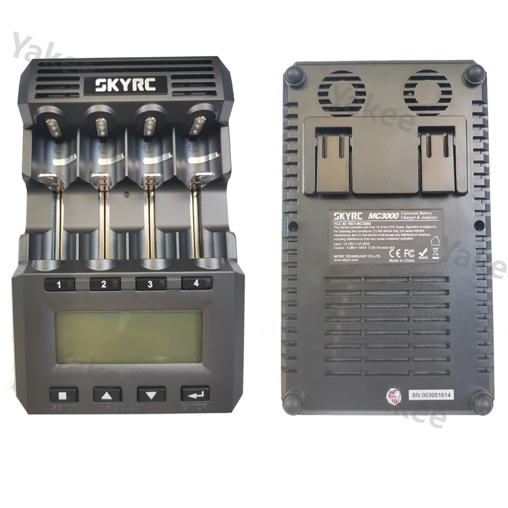 original skyrc mc3000 battery charger bt smart app pc control multi chemistry universal led screen nimh nicd li ion lifepo4 aaa free global shipping