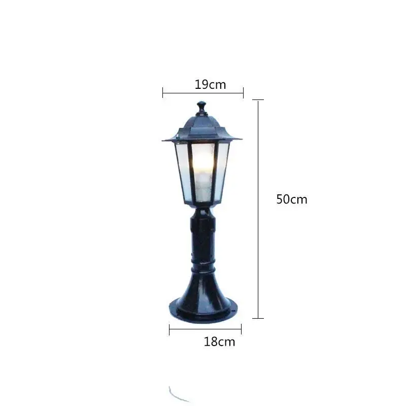 

Farola Exterior Lampadaire European De Rue Lamp Straatverlichting Outdoor Solar Plaza Lampione Off Road Street Light