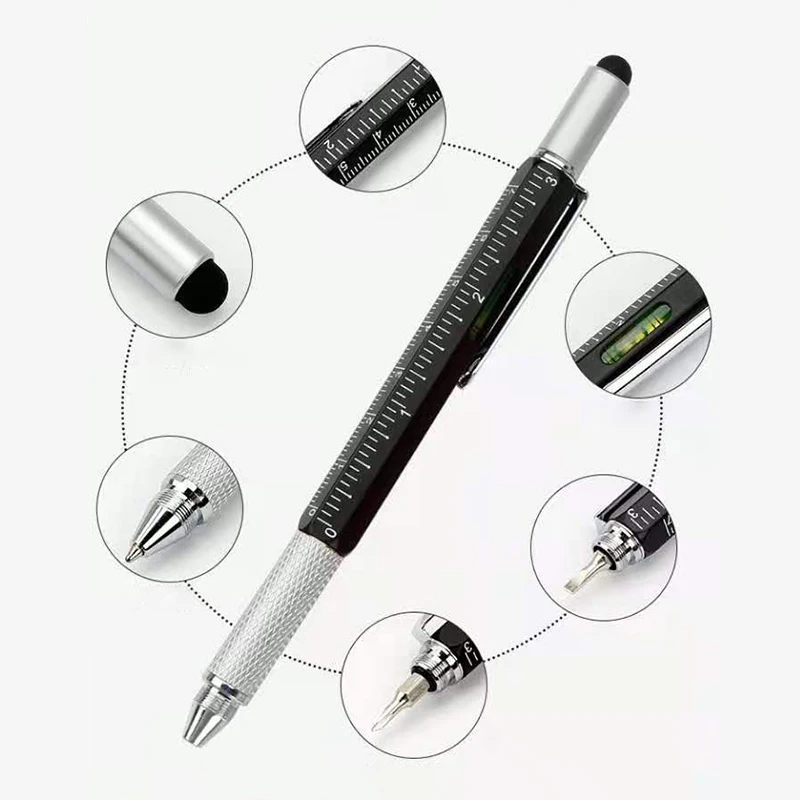 

1 шт. многофункциональная шариковая ручка с отверткой инструмент для сенсорного экрана офисные принадлежности