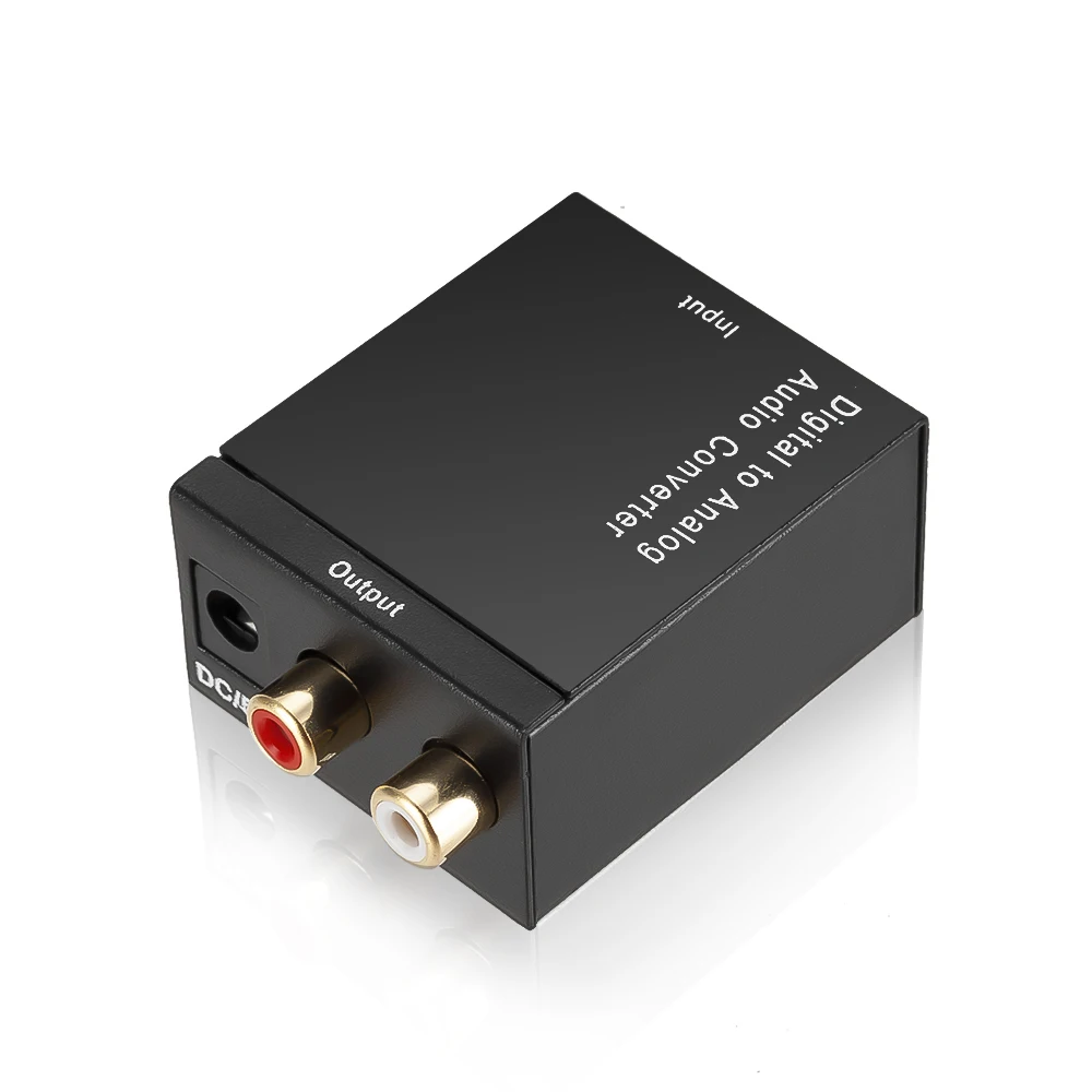Волоконно-оптический коаксиальный сигнал на rca-аналоговый DAC цифровой SPDIF стерео