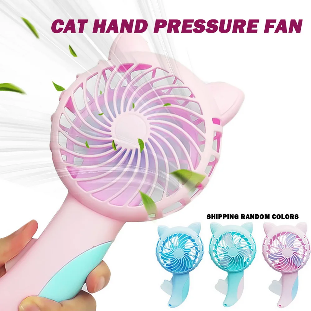 Ручной вентилятор для дома без батареи мини электрический Usb карманные