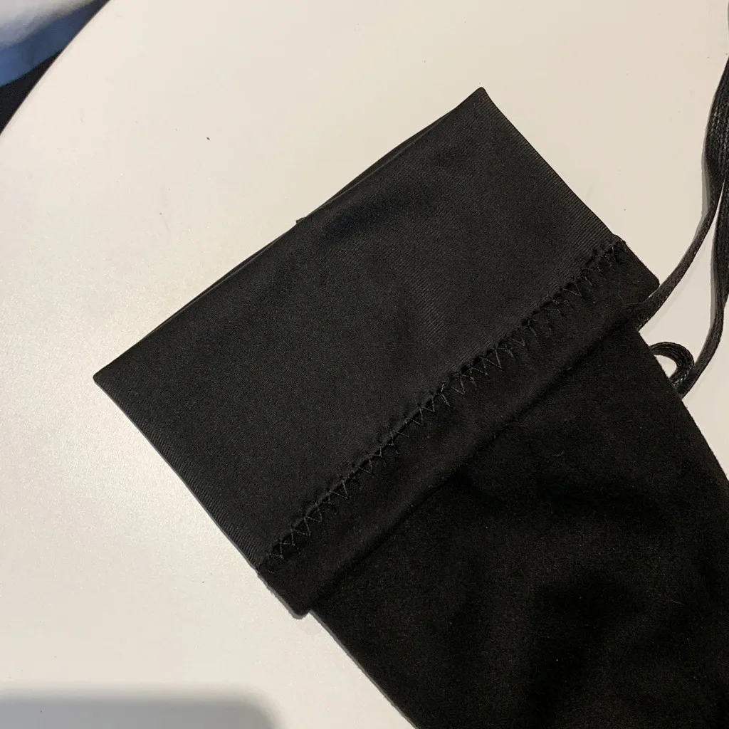 Женские высокие сапоги из эластичной ткани зимние однотонные Сапоги выше колена