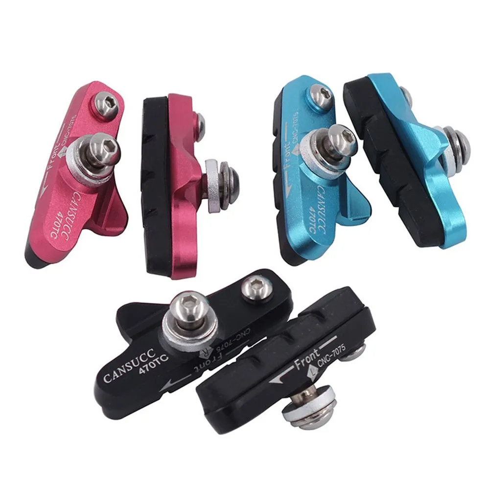

Rubber Brake Psds 1pair Accessories Aluminum Brake Brake Pads Fittings Parts