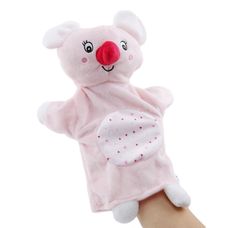 Плюшевые Детские Мультяшные животные коала ручная марионетка для раннего