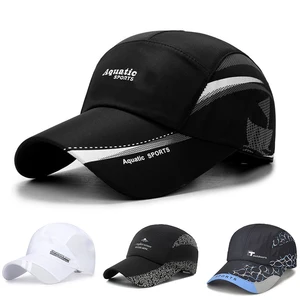 Быстросохнущая дизайнерская летняя бейсбольная Кепка унисекс, регулируемая спортивная Кепка для гольфа и рыбалки