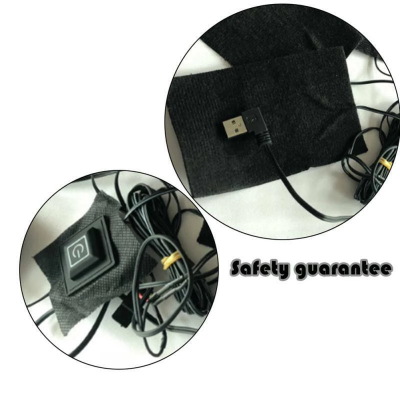 8in1 USB электрические нагревательные колодки Регулируемый Температура