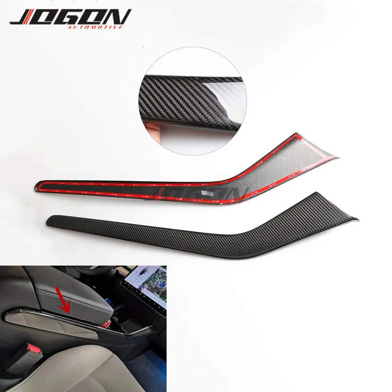 Матовый и глянцевый карбон для Tesla Model 3 2017- 2020 декоративная отделка центральной