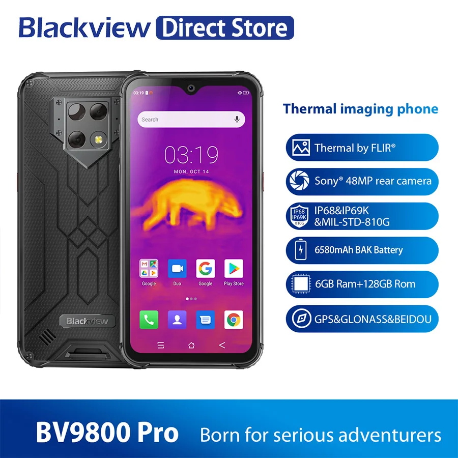 Blackview BV9800 Pro смартфон Helio P70 Android 9 0 6 ГБ + 128 Гб водонепроницаемый 6580 мАч|Смартфоны| |