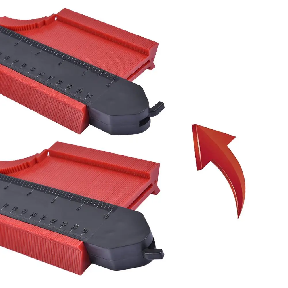 10 дюймовый контурный измеритель пластиковый Дубликатор несимметричных профилей