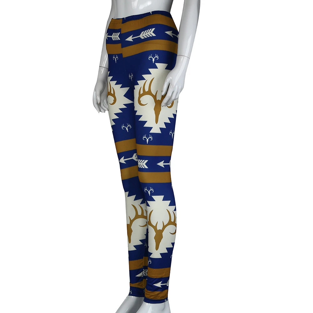 Бесплатная страуса Новое поступление женские брюки леггинсы цветочные узоры