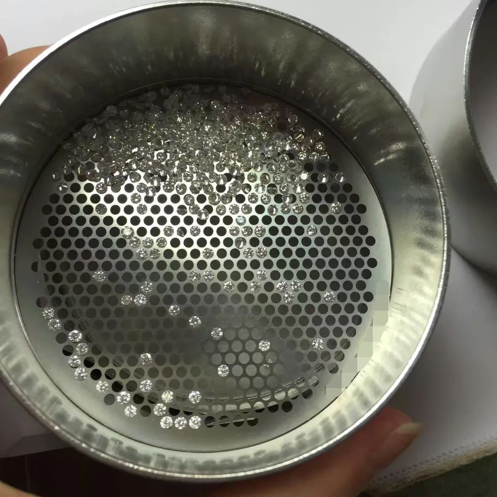 Berkem Stainless Steel Diamond Sorting Sieves 80mm Sort Gemstones Pearls Jewelry Tools 65/75 pcs/set