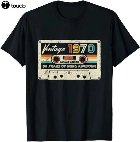 

Vintage 1970 Made in 1970 50th birthday 50 years old Gift T-Shirt Birthday Gift