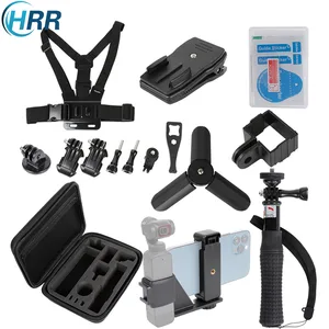 accessories kit for dji pocket 2 osmo pocket camera case selfie stick tripod phone holder chest strap mount backpack clip frame free global shipping