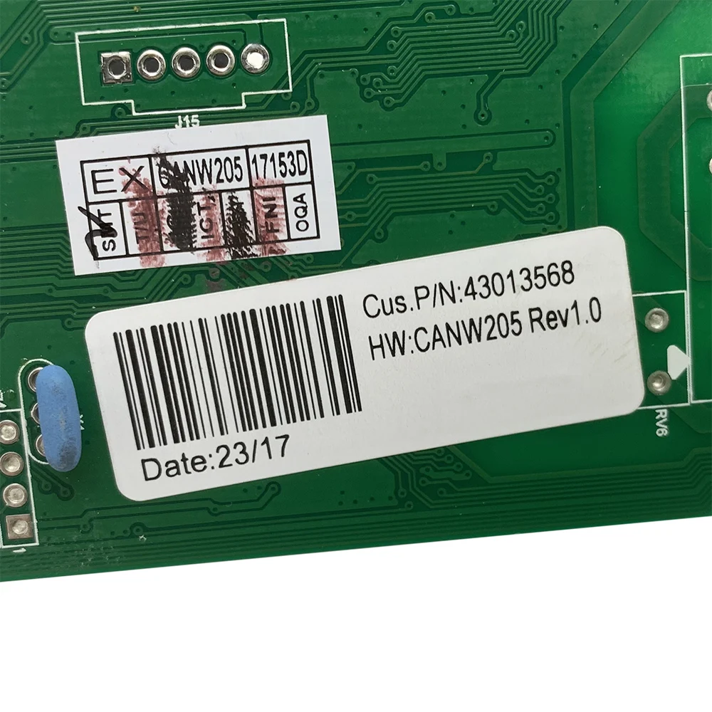 43013568 CANW205 Rev1.0 новая оригинальная стиральная машина основная плата PCB сборка