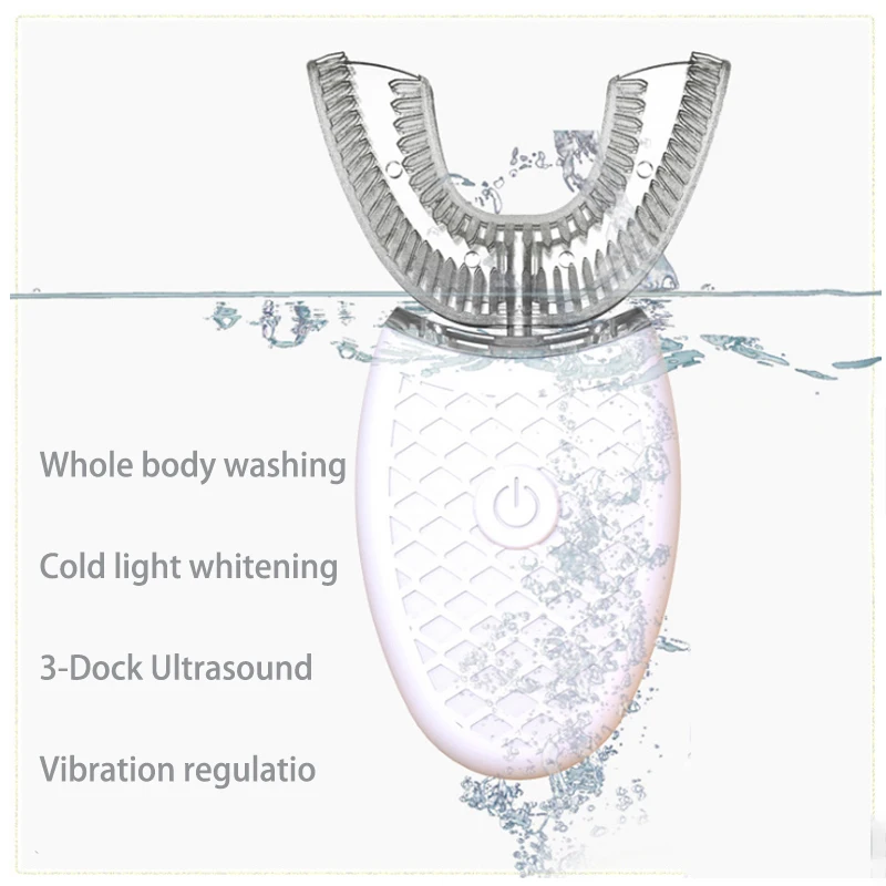 Электрическая зубная щетка Smart 360 градусов звуковая автоматическая для