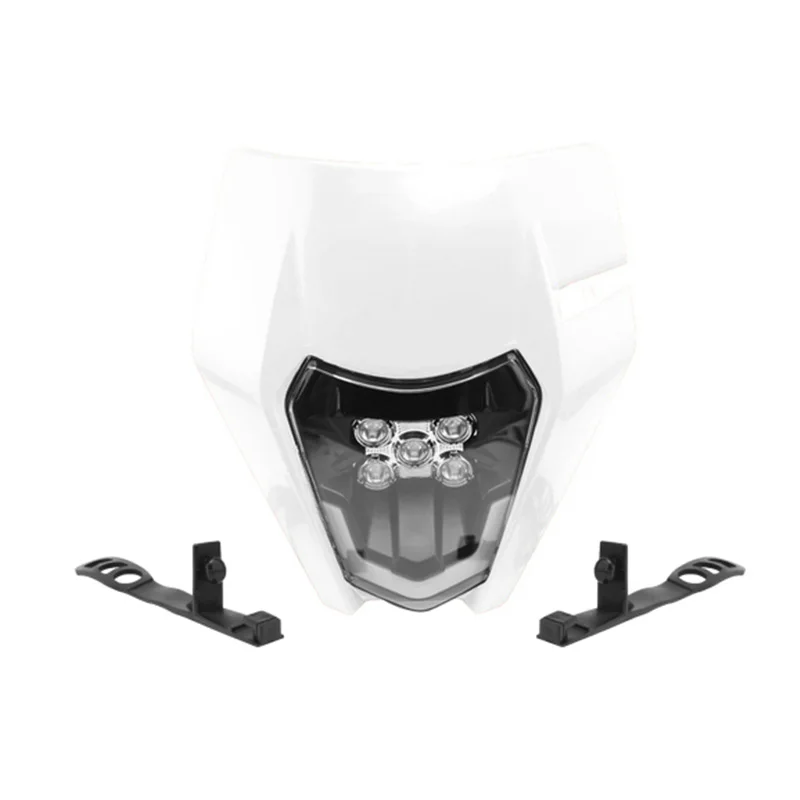 Обтекатель для мотоциклетной фары E8 Emark 12V светодиодный K * M SX F EXC XC DRZ WR KLX YZ KX маска
