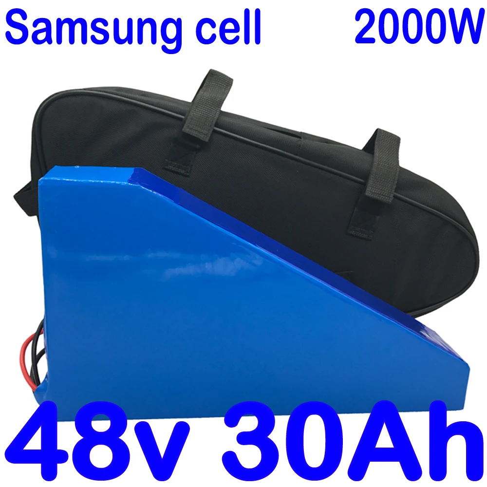 

48V 1000W 2000W Electric Scooter Pack 48V 13Ah 15Ah 18Ah 20Ah 25AH 30Ah 35Ah Electric Bicycle Lithium Battery Use Samsung Cell