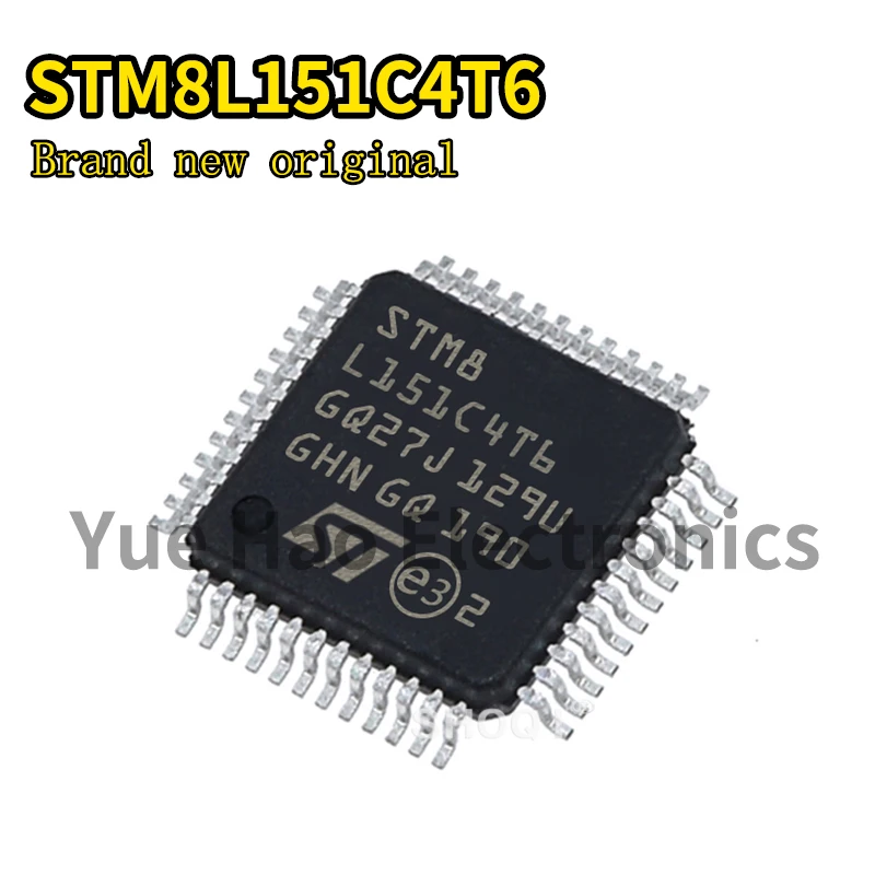STM8L151C4T6 STM STM8 STM8L STM8L151 STM8L151C STM8L151C4 IC MCU 8BIT 16KB FLASH LQFP-48