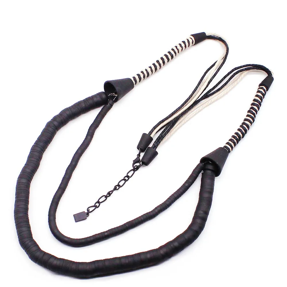 Toyabcновые готические ожерелья с подвесками женские панковские цепи на свитер