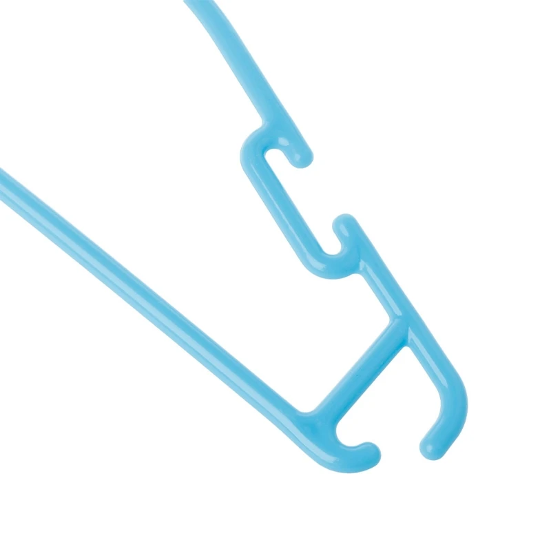 Нескользящие пластиковые детские вешалки для пальто разноцветные подставки