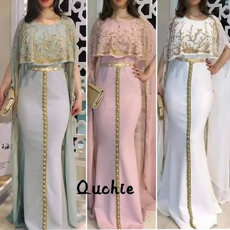 

Mermaid With Jacket Mother Suits Moroccan Kaftan Mother Bride Dresses Appliques Arabic Muslim Special Occasion Formal Party Gown