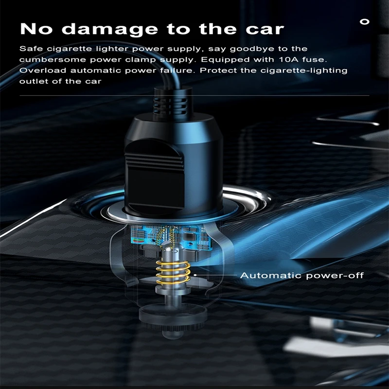 

Intelligent Car Air Compressor Tire Inflatable Pump 12V Auto Portable Tyre Inflator for Car Tires Car Accessories Inflatable