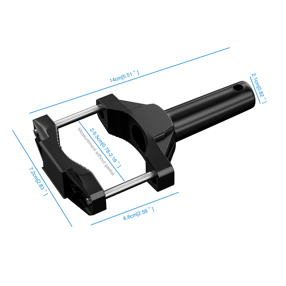 

Universal Mount Bracket For Motorcycle Bumper Modified Headlight Stand Spotlight Extension Pole Frame Support Extension Bracket
