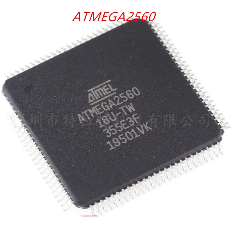 

1pcs/lot ATMEGA2560 ATMEGA2560-16AU LQFP-100 In Stock