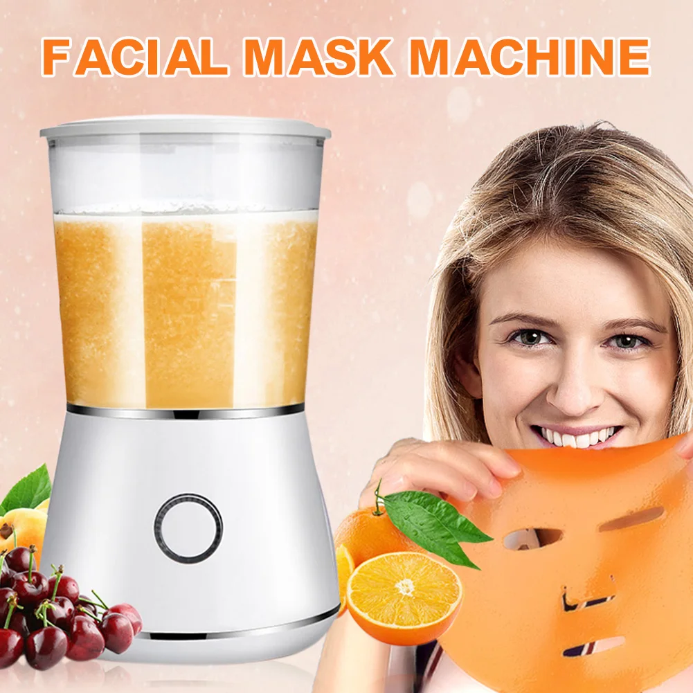 

Face Mask Maker Machine Automatic Home Use DIY Vegetable Fruit Natural Collagen Beauty Salon SPA Care Eng Voice Facial Treatment