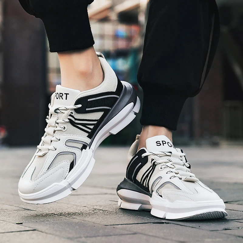 

Men Causal Shoes Fashion Sneakers New Autumn Sneakers Non-slip Casual Breathable Walking Shoes Mens Designer Sapato Masculino