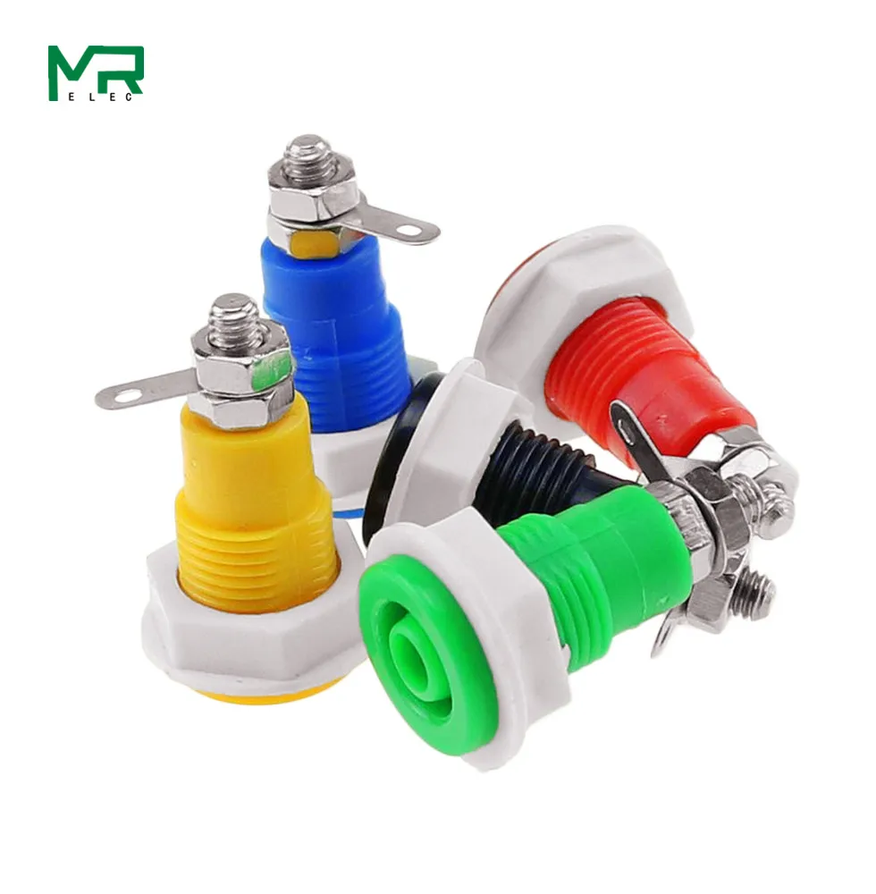 5 шт. медные штекерные гнезда типа банан 4 мм | Обустройство дома