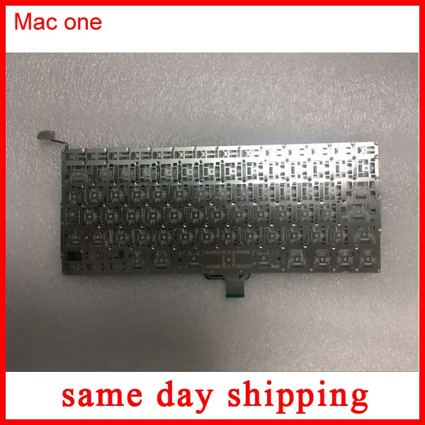 Новинка замена английской клавиатуры A1278 для Macbook Pro задсветильник ка + винты 2009 2010