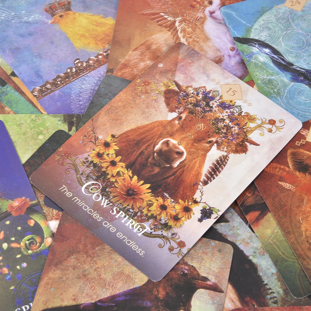 Новинка, карточка Таро для Spirit Animal Oracle Guidance divination Fate, настольная игра, вечерние игральные карты