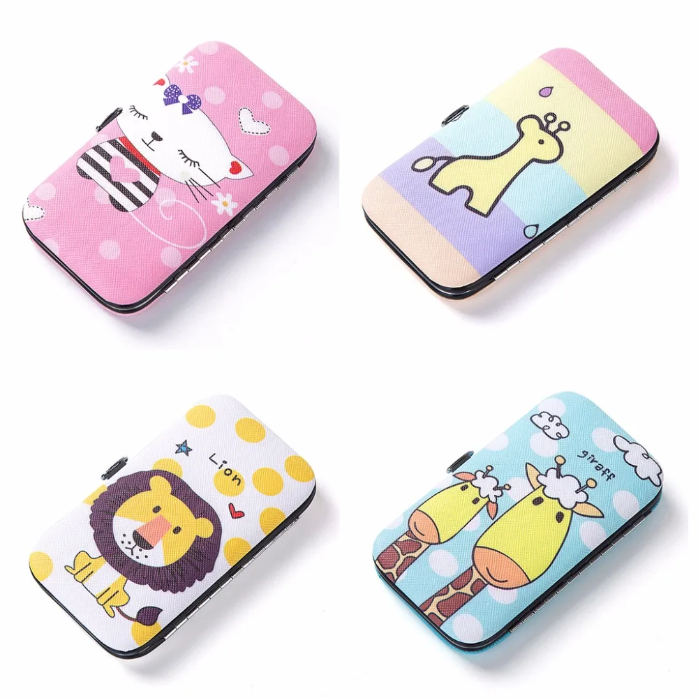 7 шт./компл. путешествия Портативный домашний маникюрный педикюрный набор