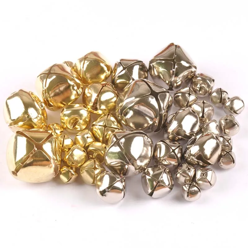 Серебряные/Золотые колокольчики Рождественское украшение подвесная X Железный