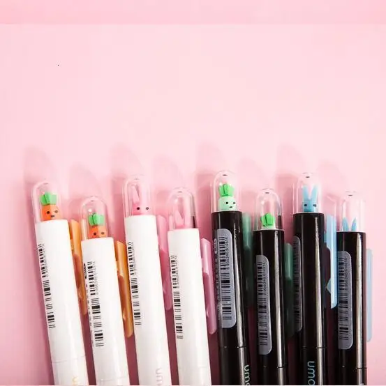 JIANWU 0,5 мм 20 шт./компл. творческая большая емкость гелевая ручка Refill dianshi быстрая сушка Refill офисные принадлежности