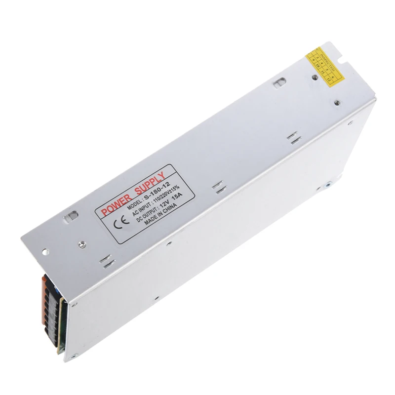 AC 110 V/220 V постоянного тока до DC12V 15A 180W Напряжение трансформаторный блок Питание