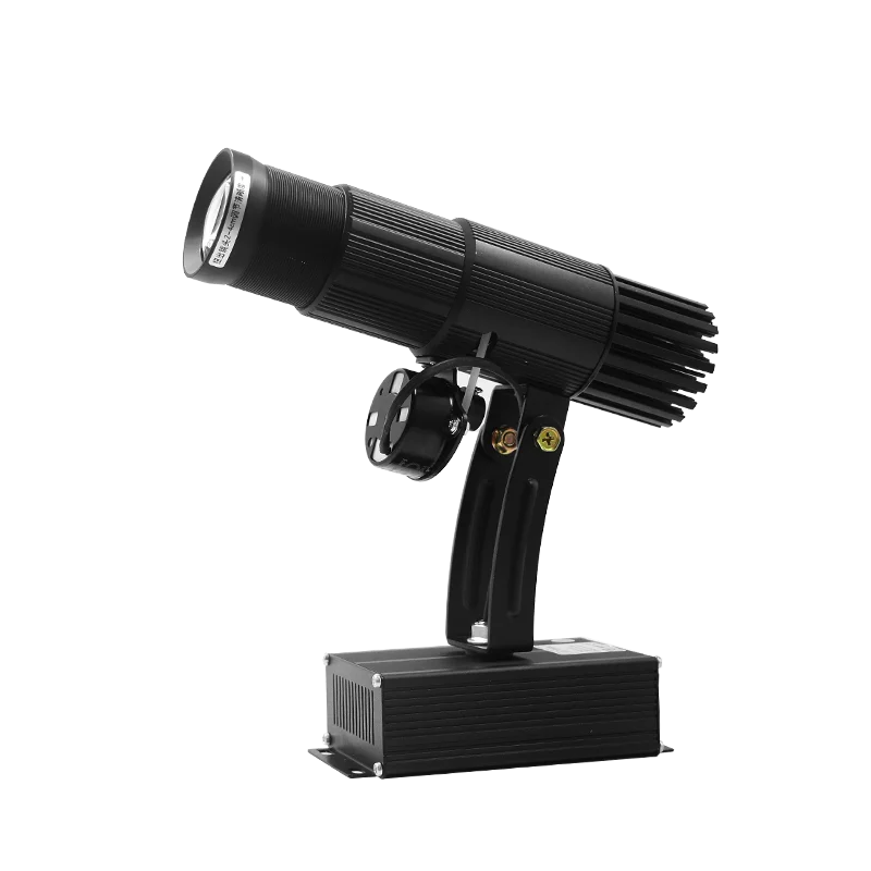 

15w Normal Type Black Indoor Gobo Projectors Static Advertising Projection Lamp Non-waterproof Customized Logo Lens With Remote