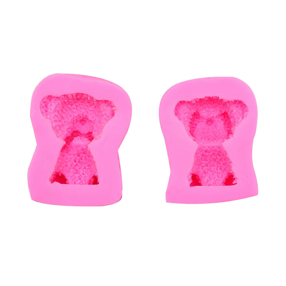 Силиконовая форма для мыла с милым медведем мальчиков и девочек инструменты