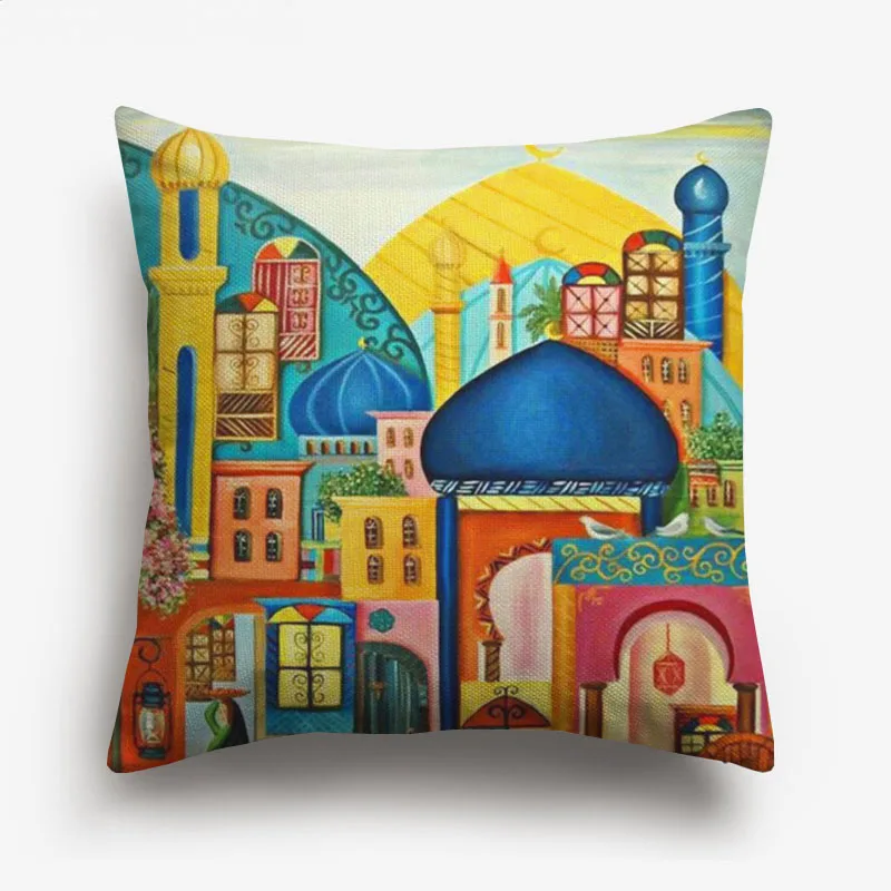 Туртиш сглаза Наволочки картина маслом Ретро Винтаж ислам мусульманская