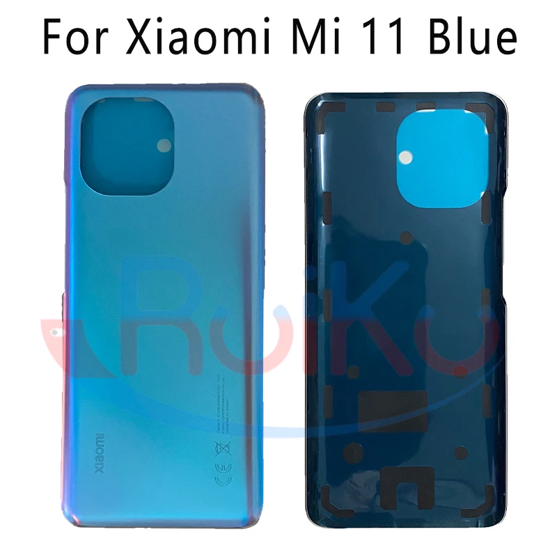 Задняя крышка батарейного отсека для Xiaomi Mi 11 | Мобильные телефоны и аксессуары