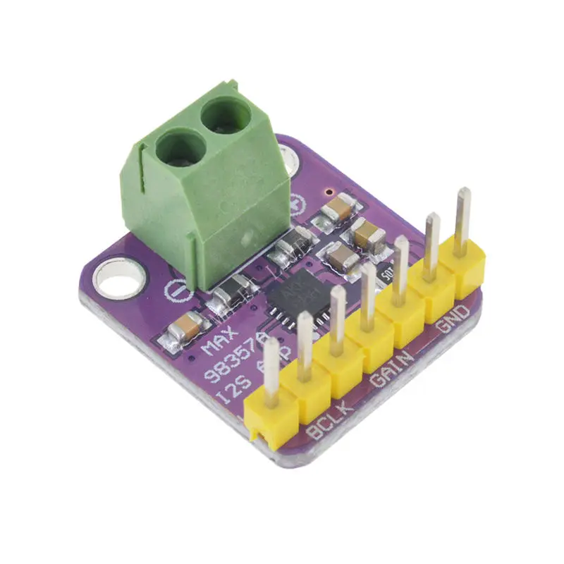 Retail Max98357 I2S 3W Class D Amplifier Breakout Interface Dac Decoder Module Filterless Audio Board For Raspberry Pi Esp32 | Электроника