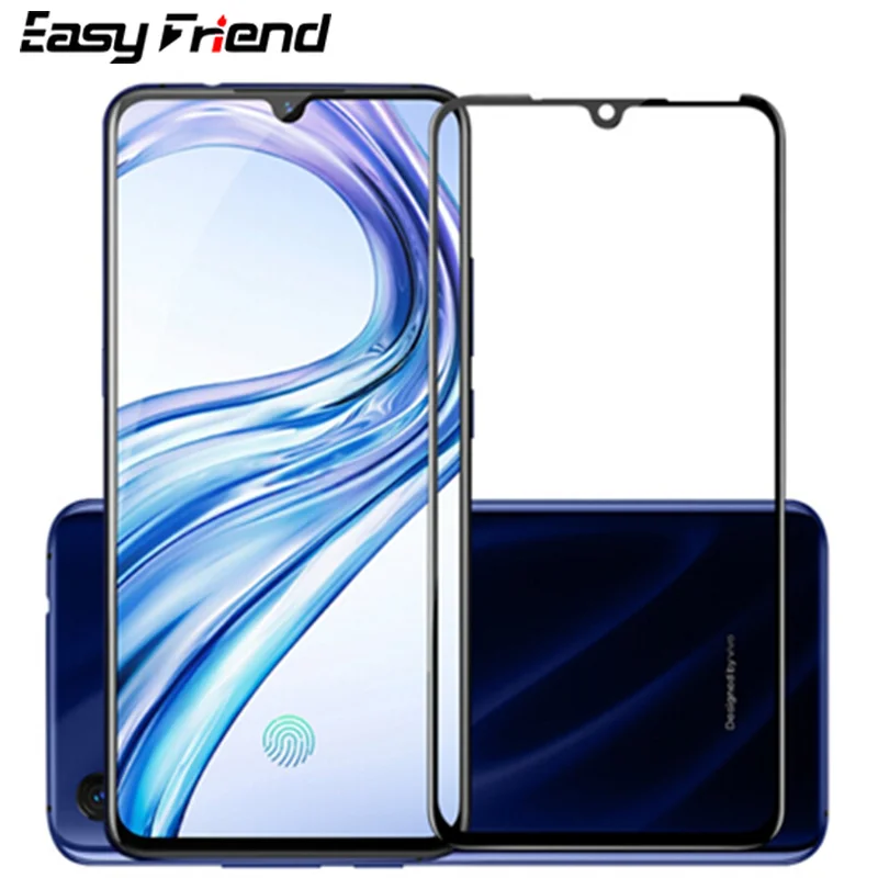 ДЛЯ VIVO IQOO V1824A V1824BA IQ00 1QOO 1Q00 iqOO Защита экрана Защитная цветная черная пленка защита полное покрытие закаленное стекло